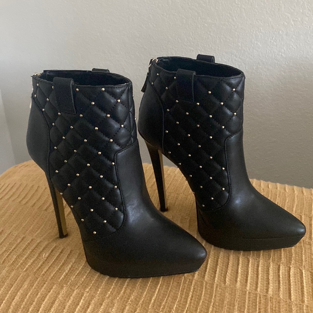 Bebe black booties